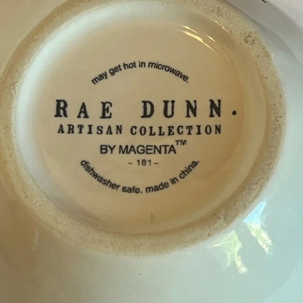 Rae Dunn Create & Inspire Set of 2 Pinch Bowl Set​